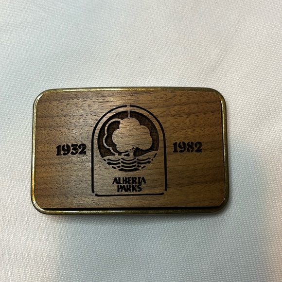 Vintage Alberta Park 1932-1982 Belt Buckle. - Picture 2 of 5